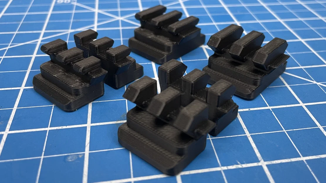 Bộ miếng chèn đường ray Nerf Saturn (Rail Inserts) - Nâng cấp tiện ích - Image 1