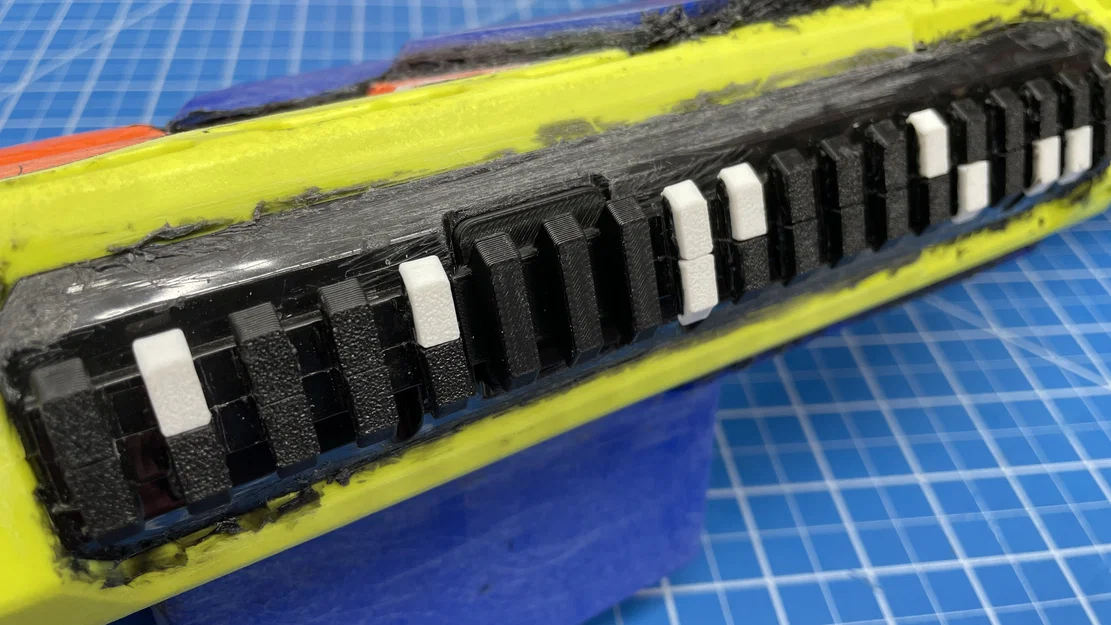 Bộ miếng chèn đường ray Nerf Saturn (Rail Inserts) - Nâng cấp tiện ích - Image 4