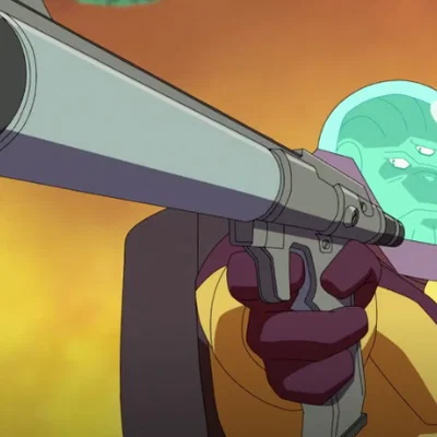 Mô hình súng Infinity Ray từ series Invincible (3D Print Model)