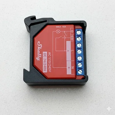 Giá đỡ ray DIN cho Shelly PM1