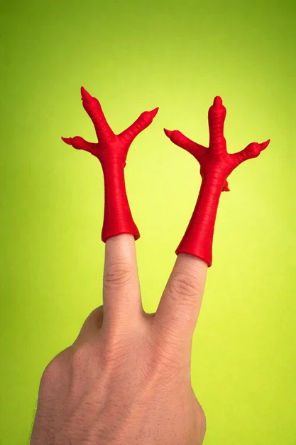 Chicken Fingers - Đồ chơi ngón tay hình chân gà - Image 3