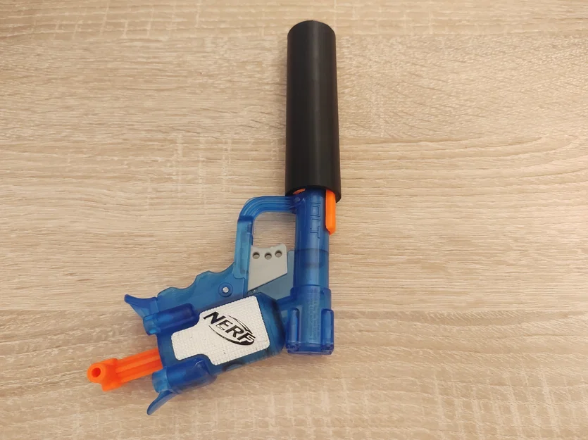 Ống giảm thanh (Silencer) cho Nerf Jolt - Image 2
