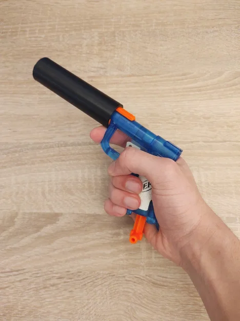 Ống giảm thanh (Silencer) cho Nerf Jolt - Image 3