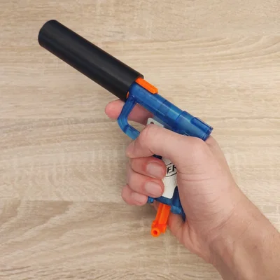 Ống giảm thanh (Silencer) cho Nerf Jolt