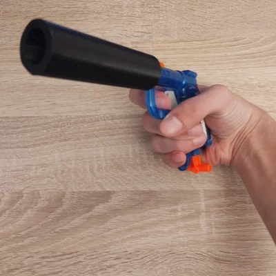 Ống giảm thanh (Silencer) cho Nerf Jolt