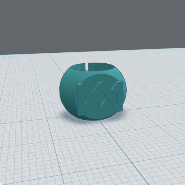 Vòng trang trí Apple Pencil in 3D với logo Marcus and Martinus - Image 1