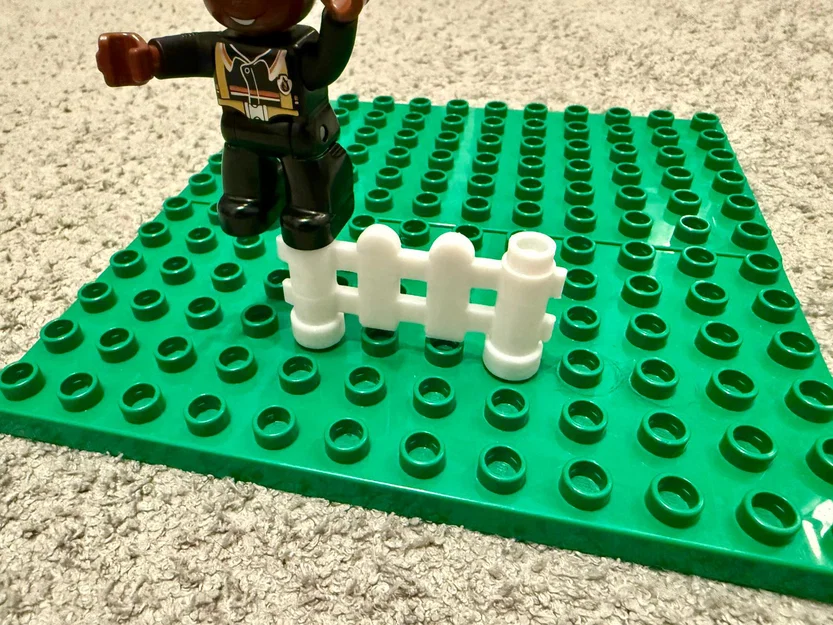 Hàng rào cổ điển tương thích hoàn toàn với Lego Duplo (có sẵn 3 kích thước) - Image 4