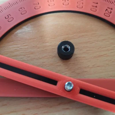 Thước đo góc (Winkelmesser) - Thiết kế có thể khóa