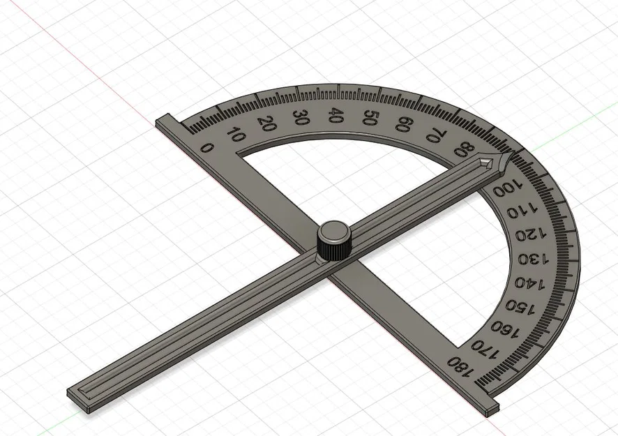 Thước đo góc (Winkelmesser) - Thiết kế có thể khóa - Image 5