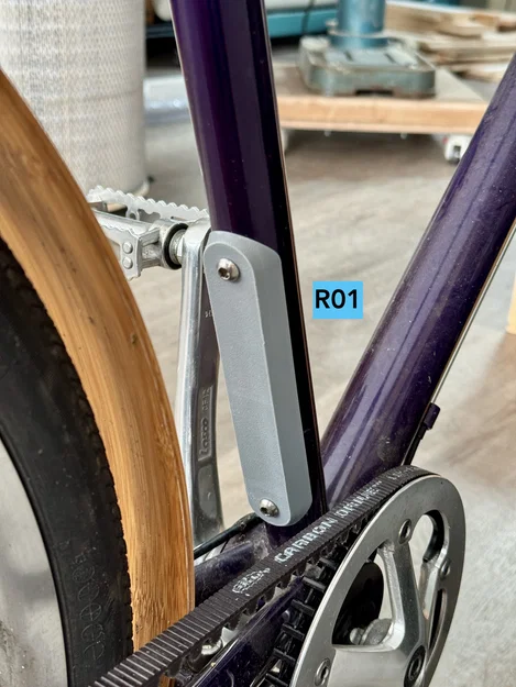 Nắp che ống yên (Seat Tube Cover) cho xe đạp điện Faraday - Image 1