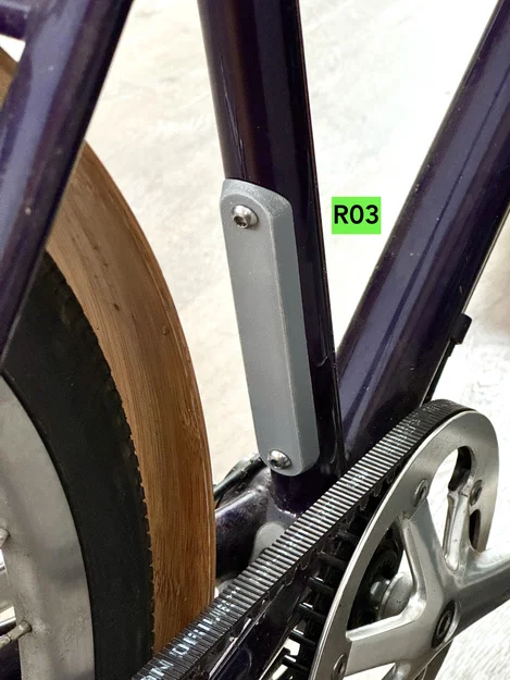 Nắp che ống yên (Seat Tube Cover) cho xe đạp điện Faraday - Image 2