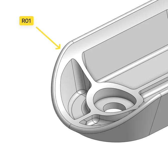 Nắp che ống yên (Seat Tube Cover) cho xe đạp điện Faraday - Image 6