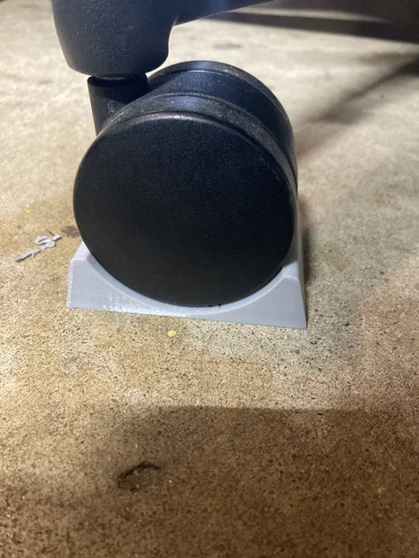 Miếng chặn bánh ghế văn phòng 61mm cho Sim Racing - Image 1
