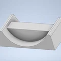 Miếng chặn bánh ghế văn phòng 61mm cho Sim Racing - Thumbnail 4