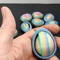 R7 Gyro Egg Fidget | Trứng xoay gyro nhiều lớp có ngăn ẩn | R7Makers - Thumbnail 1