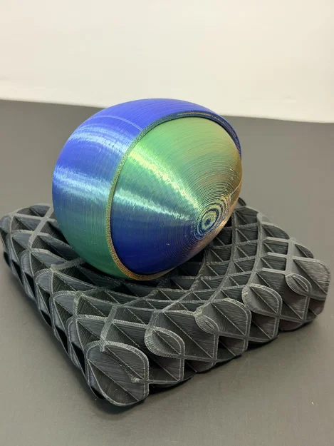 R7 Gyro Egg | Trứng Quà Tặng Đỉnh Cao | Fidget Vỏ Lớn Có Ngăn Chứa Bí Mật | R7Makers - Image 2