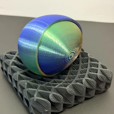 R7 Gyro Egg | Trứng Quà Tặng Đỉnh Cao | Fidget Vỏ Lớn Có Ngăn Chứa Bí Mật | R7Makers