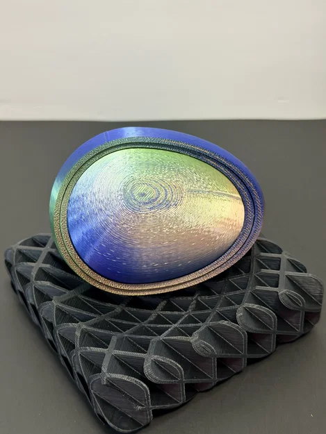 R7 Gyro Egg | Trứng Quà Tặng Đỉnh Cao | Fidget Vỏ Lớn Có Ngăn Chứa Bí Mật | R7Makers - Image 4