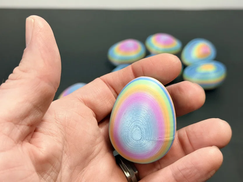 R7 Gyro Egg Fidget | Trứng xoay gyro nhiều lớp có ngăn ẩn | R7Makers - Image 11