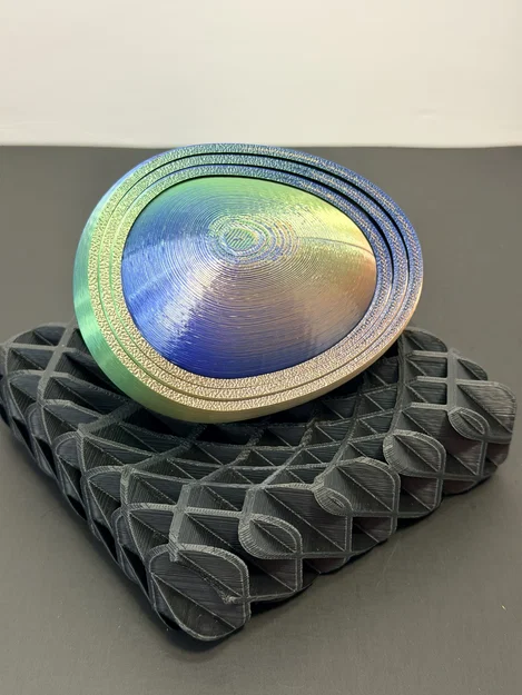 R7 Gyro Egg | Trứng Quà Tặng Đỉnh Cao | Fidget Vỏ Lớn Có Ngăn Chứa Bí Mật | R7Makers - Image 8