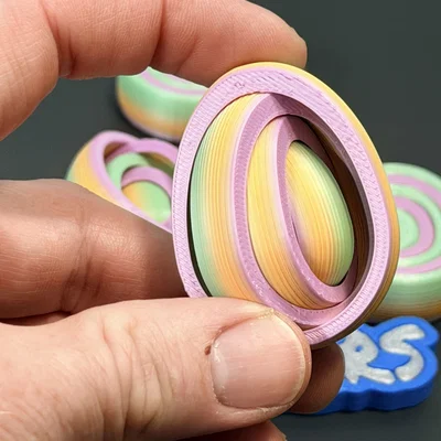 R7 Gyro Egg Fidget | Bản Vòng Gyro Đầy Đủ | Đồ Chơi Phục Sinh | R7Makers