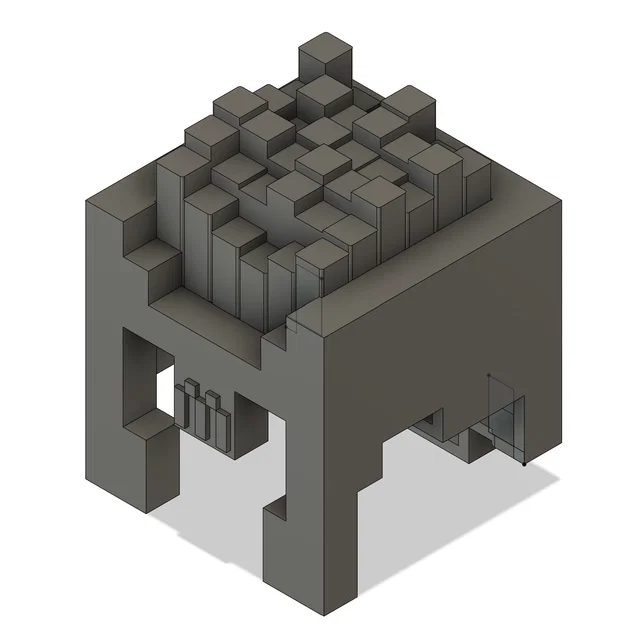 Minecraft x McDonalds - Mũ Khoai Tây Chiên (Fry Helmet) - Image 1