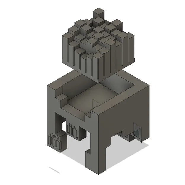 Minecraft x McDonalds - Mũ Khoai Tây Chiên (Fry Helmet) - Image 2