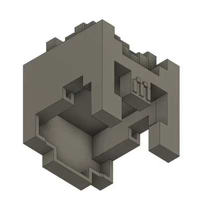 Minecraft x McDonalds - Mũ Khoai Tây Chiên (Fry Helmet)