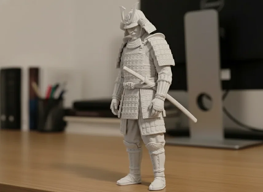Mô hình Samurai chi tiết cực cao - File STL in 3D cực sắc nét - Image 1