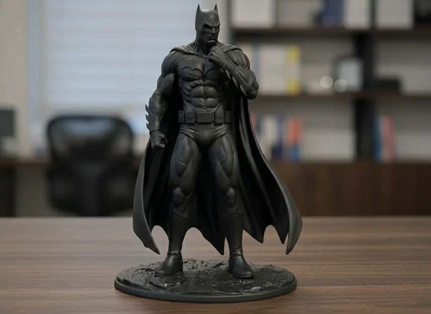 Mô hình tượng Batman kiêu hãnh - Thiết kế cực kỳ chi tiết cho in 3D - Image 1