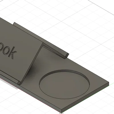 Kệ để sách kết hợp đế lót ly tiện lợi - Mẫu in 3D sáng tạo