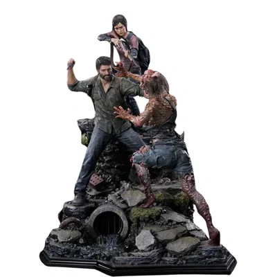 Mô hình 3D Joel và Ellie trong The Last of Us đầy kịch tính