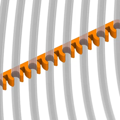 Kẹp ống PTFE