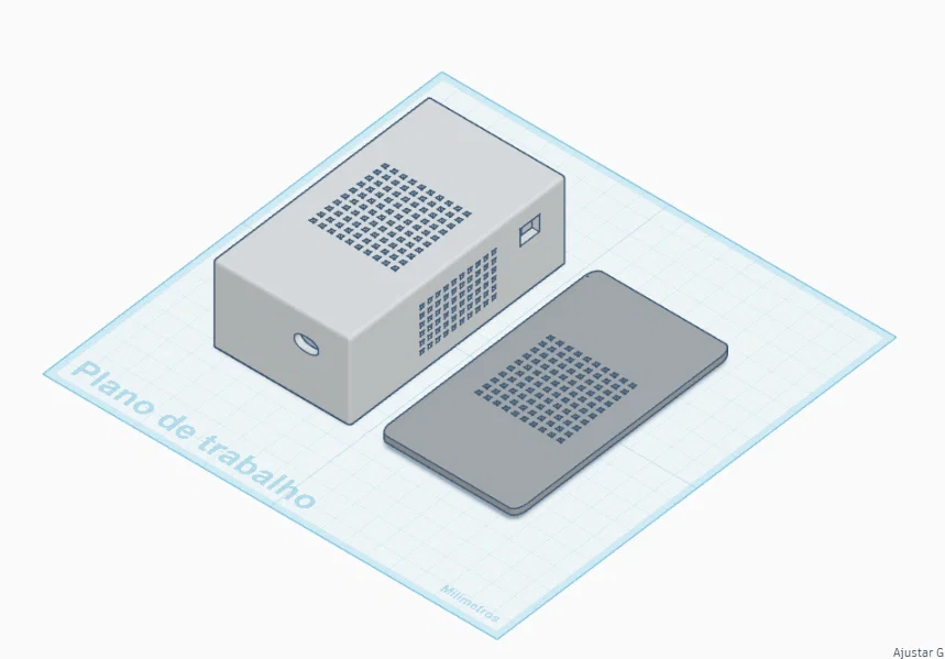 Hộp bảo vệ in 3D cho mạch ESP32 và module nRF24 - Image 1