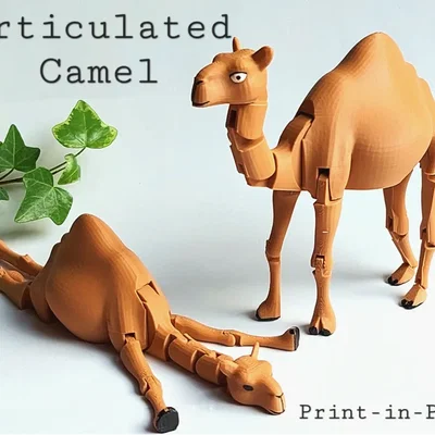Bộ sưu tập mô hình động vật linh hoạt in 3D siêu dễ thương