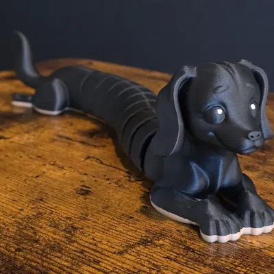 Bộ sưu tập mô hình động vật linh hoạt in 3D siêu dễ thương
