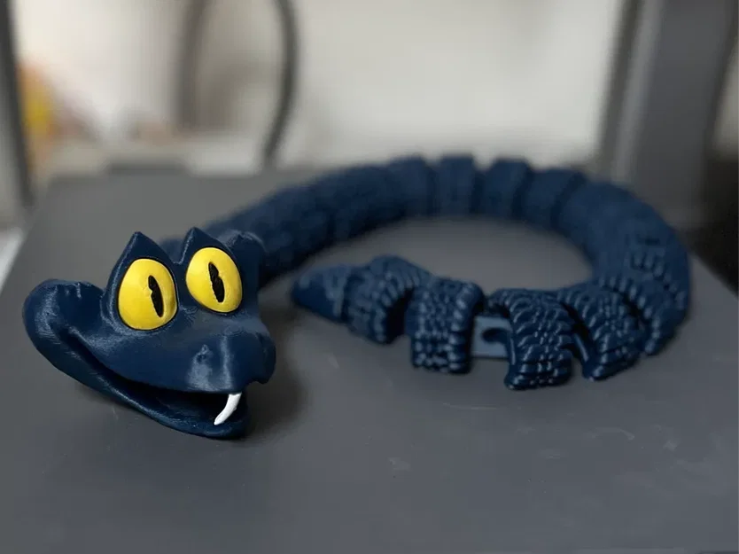 Mô hình thú cưng in 3D linh hoạt: Rồng, Tắc kè và Cá sấu cực đáng yêu - Image 6