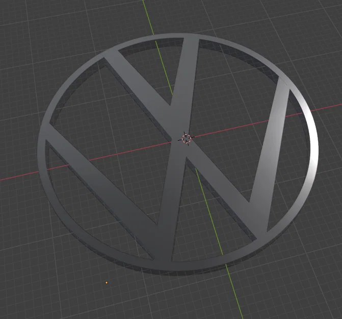 Mô hình logo Volkswagen 3D trang trí độc đáo (Size chuẩn) - Image 2