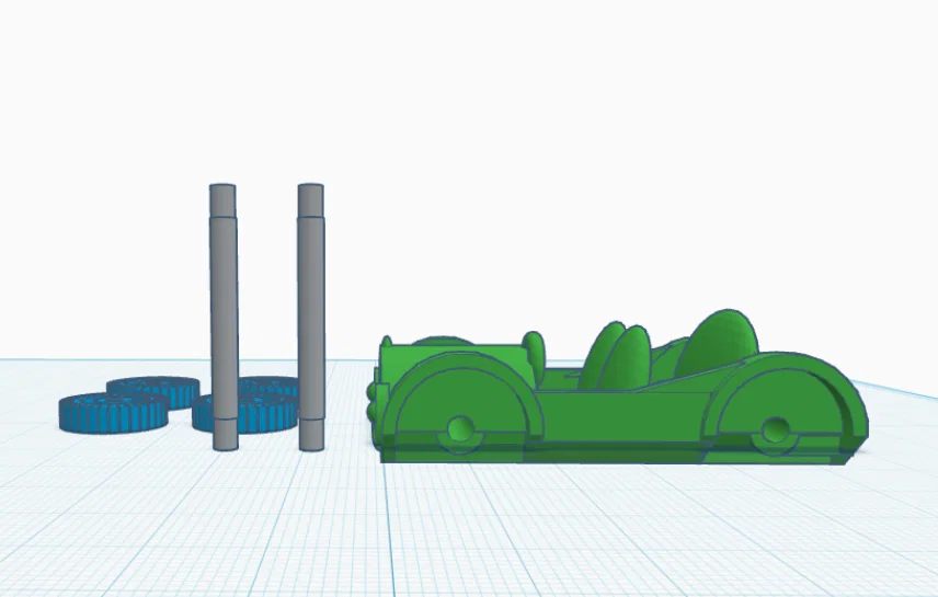 Mô hình xe thể thao cổ điển thập niên 1940 - In 3D dễ dàng - Image 2