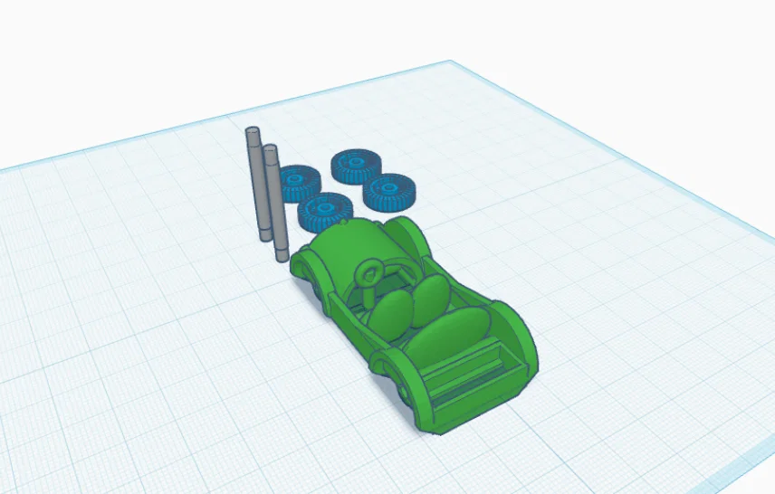 Mô hình xe thể thao cổ điển thập niên 1940 - In 3D dễ dàng - Image 3