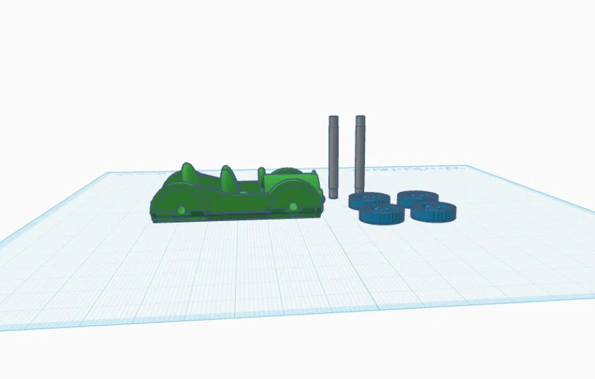 Mô hình xe thể thao cổ điển thập niên 1940 - In 3D dễ dàng - Image 4