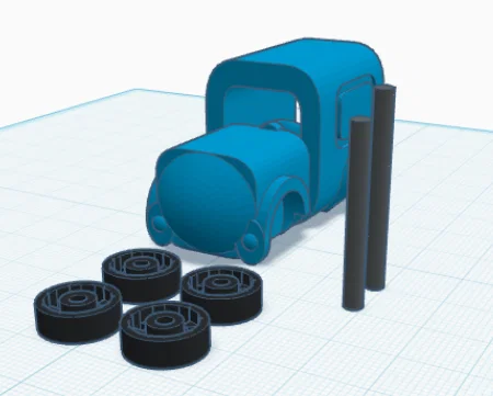 Xe Đồ Chơi (Toy Car) - Dễ Lắp Ráp - Image 2