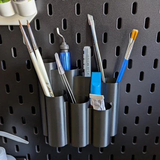 Khay Đựng Cọ Vẽ Và Dụng Cụ Thủ Công Cho Bảng Treo IKEA Skadis - Image 2