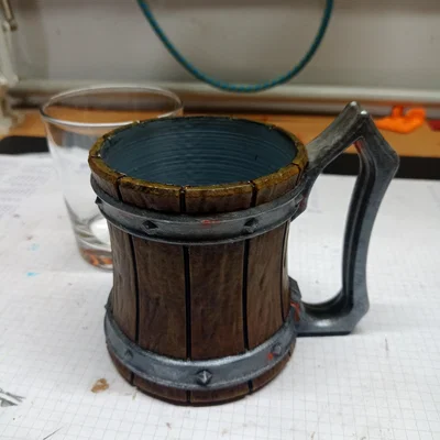 Ly bia (Tankard) - Dùng vừa cho ly Ikea Godis