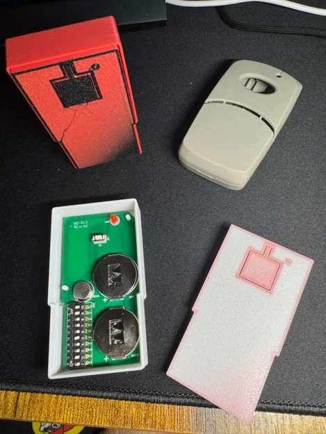 Vỏ nhựa in 3D cho điều khiển cửa cuốn MCS308911 - Image 1