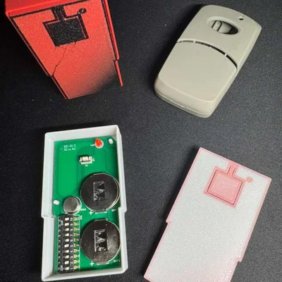 Vỏ nhựa in 3D cho điều khiển cửa cuốn MCS308911