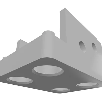 Bản độ đế từ tính K7AOZ cho khóa CW K6ARK