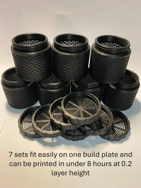 Hộp đựng hạt hút ẩm silica gel cải tiến cho cuộn filament - Image 5