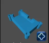 Đế gắn mạch điều khiển bay (FC) cho khung drone FPV ZMR250 - Image 1