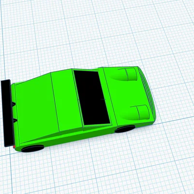 Mô hình xe đua thể thao 3D - Thiết kế phong cách và dễ in